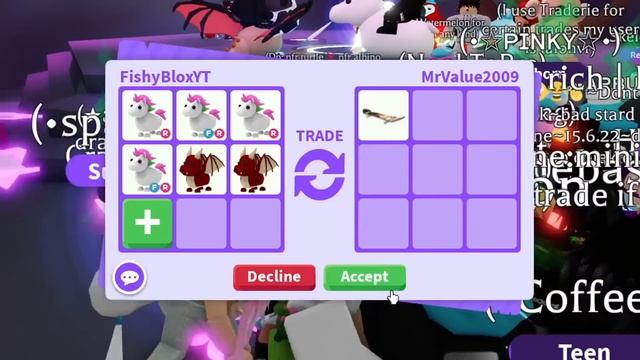 Trading EVERY RETIRED EGG MEGA PET in Adopt Me! смотреть онлайн