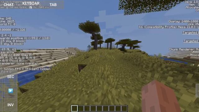 Minecraft Java 1.16.5 on a phone. Sodium renderer смотреть онлайн