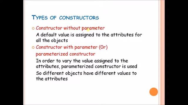 Constructor in Java смотреть онлайн