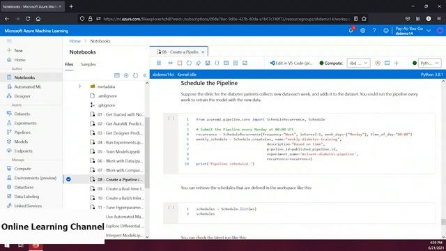 #14 How to pass Exam DP-100 Azure Data Scientist in 19 hours | Part 14 ML Orchestration & Deploymen смотреть онлайн