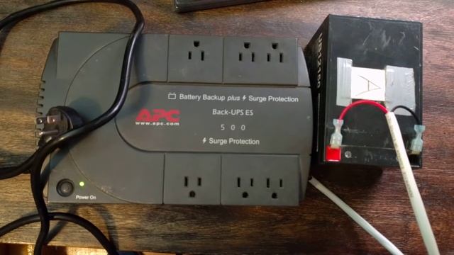 APC Back-UPS ES 500, Silenced