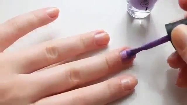 ♡Маникюр в домашних условиях Маникюр на короткие ногти♡ смотреть онлайн