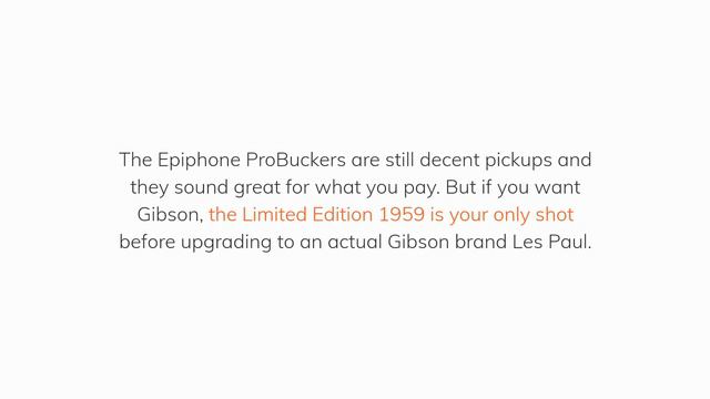 Which Epiphone Les Paul has Gibson pickups? (the only one) смотреть онлайн