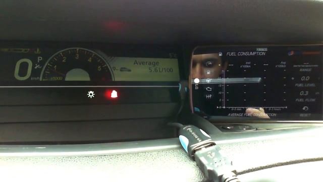 Расход топлива на холостых Renault Grand Scenic III 1,5 dci EDC смотреть онлайн