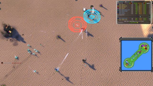 Supreme Commander [189] 4х4 Раш на Astro Crater