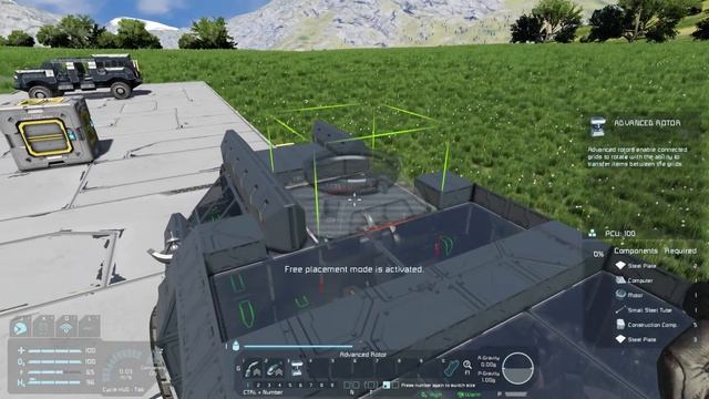 Quick Tips: Large Rotor Heads on Small Grids - Space Engineers смотреть онлайн