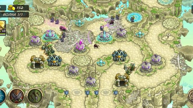 Kingdom Rush Origins - Часовня Элини - Железное испытание - Ветеран - (Без комментариев) смотреть онлайн