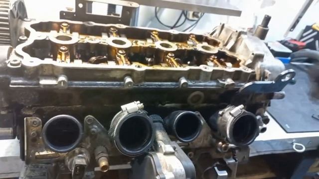 ПРОБЛЕМА ☝️ обрыв ремня грм, загнуло клапана ГБЦ Volkswagen Passat Фольксваген пассат b6 2006г. в. смотреть онлайн