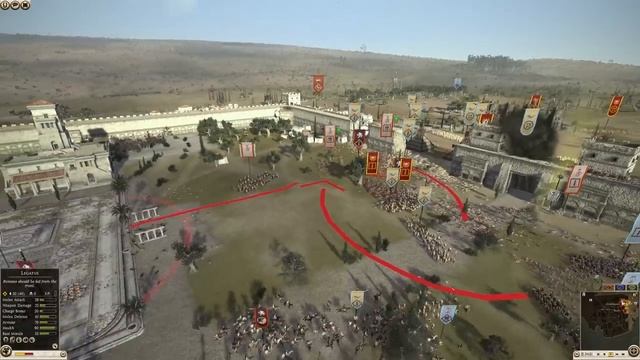 A BRUTAL FIGHT FOR THE WALLS - 3v3 Siege - Total War: Rome 2 смотреть онлайн