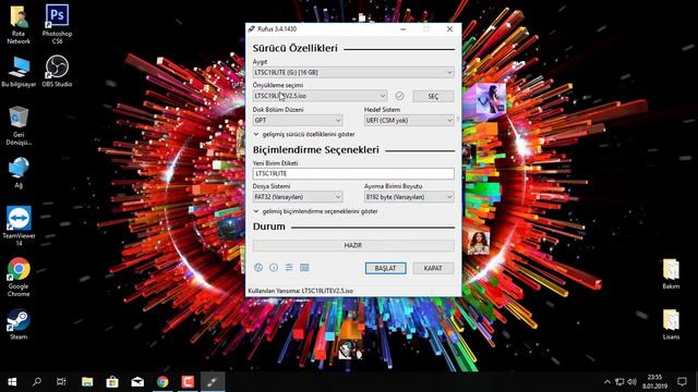 Windows 10 Lite | UEFI Windows USB'si Hazırlama! смотреть онлайн