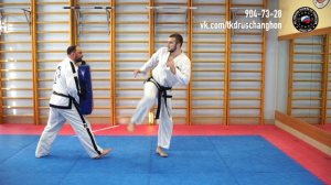 Спарринговая техника классического Тхэквондо Чанг-Хон(ICTF)