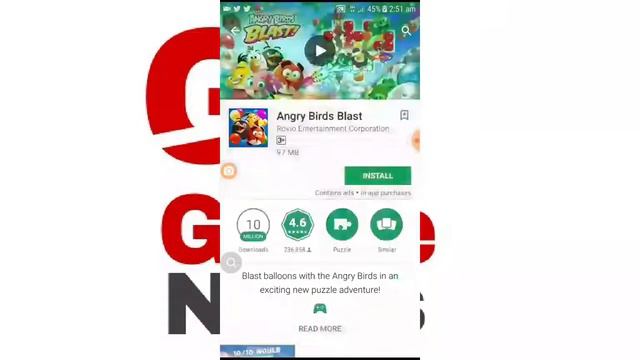 Top 5 angry birds game on playstore game [Game News] смотреть онлайн