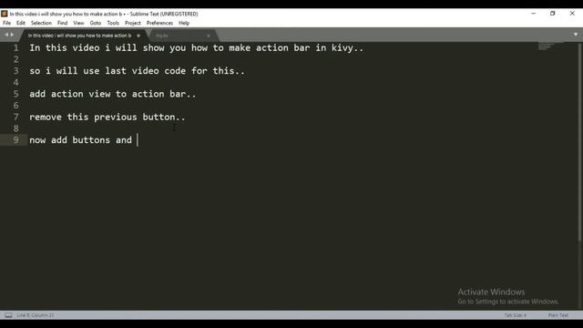 Kivy Action Bar | Kivy Tutorial For Beginner | Kivy 2.0.0 смотреть онлайн
