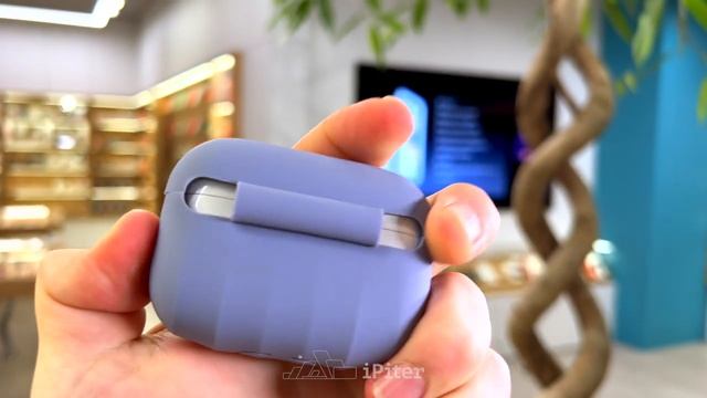Чехол Baseus Shell Pattern для AirPods Pro (Фиолетовый) смотреть онлайн
