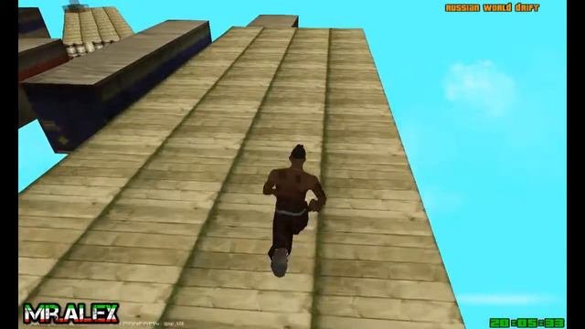 GTA San Andreas. ...:::Русский Мировой Дрифт:::... Проходим Паркур #3 смотреть онлайн