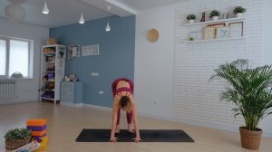 Йога для среднего уровня | Комплекс НАМАСКАР | Йога дома вместе Люба Йога