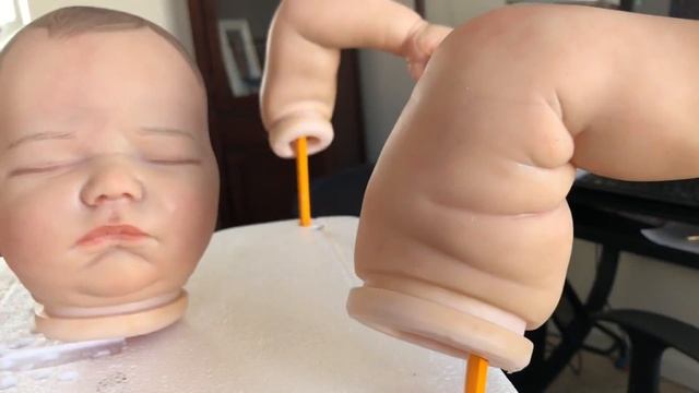 УРОКИ РЕБОРНИНГА . КУКЛЫ РЕБОРН. How to make your reborn doll . Плюс и минус закрепителя для РЕБОРН смотреть онлайн