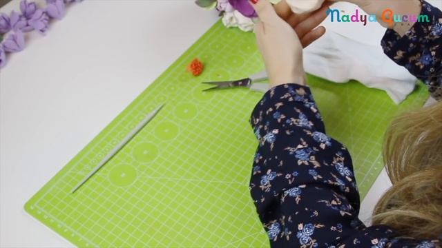 Букет из зефирной глины "Садовая Роза" Flower clay craft tutorial "Garden Rose' смотреть онлайн