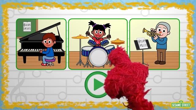 Sesame Street: Instruments | Elmo's World смотреть онлайн
