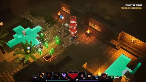 Minecraft Dungeons Desert Temple (All Secrets Including RUNE)