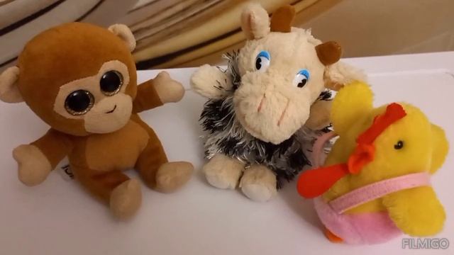 Сказка про ежика, обезьянку, цыпленка и коровку. Для детей от 1 до 5 лет.