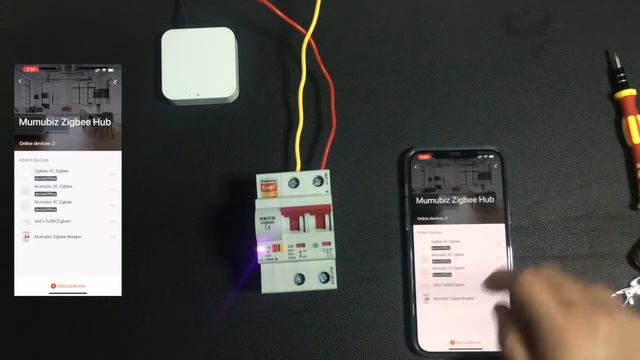 Zigbee Smart Circuit Breaker - Mumubiz