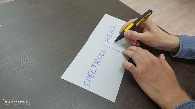 Как работает Top coat на Hexis Bodyfence смотреть онлайн