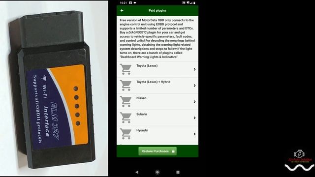 ELM 327 Phone Code Reader for 16$ смотреть онлайн