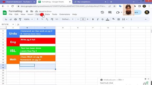 Easily merge Rows & column in google sheet | merge cells in google sheets смотреть онлайн