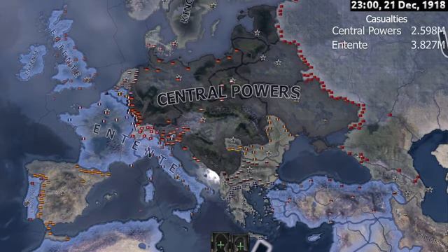 Mod Endsieng 1914 WW1 | Hoi 4 Timelapse смотреть онлайн