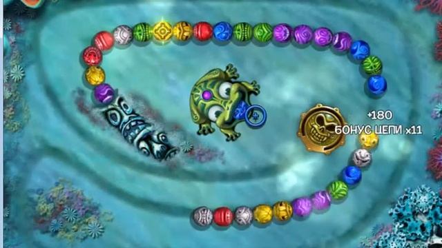 Zuma's Revenge 47 ЭТАП ПОД ВОДОЙ смотреть онлайн