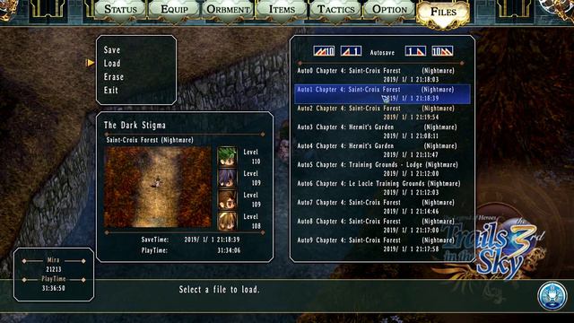 [Trails in the Sky - The 3rd (Nightmare) #060]: Осенний лес полон чудес смотреть онлайн