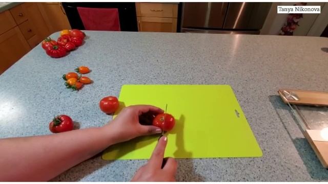 Обзор и дегустация томата ЁЖИК. СОРТОВОЙ ТОМАТ. смотреть онлайн