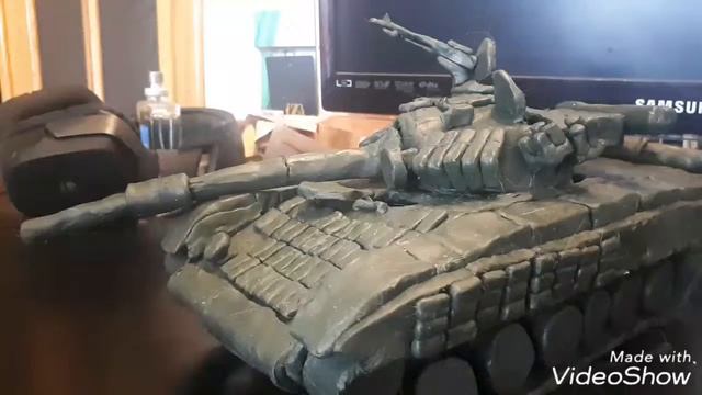Т-64БВ из пластилина смотреть онлайн