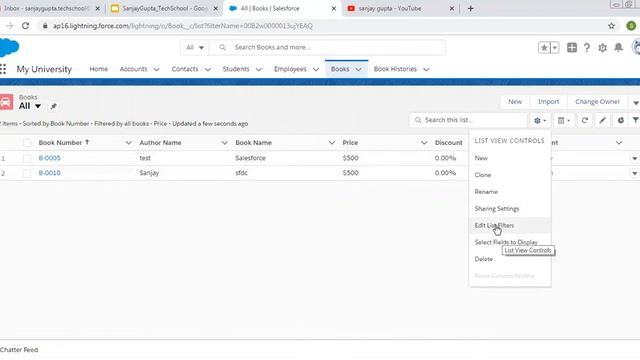 22 List views in salesforce lightning experience | Salesforce Training Videos смотреть онлайн