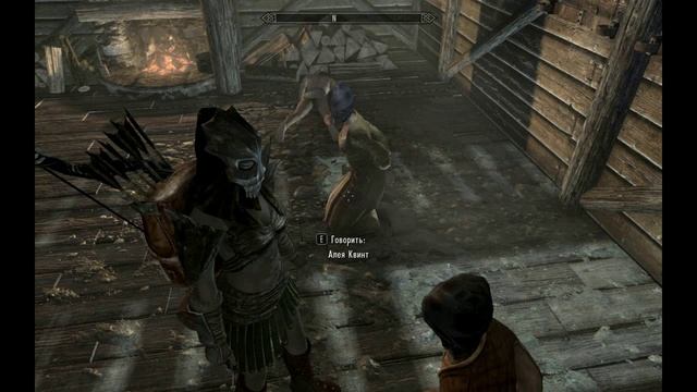 SkyrimSE. Заброшенная   хижина.P.S Mp4.