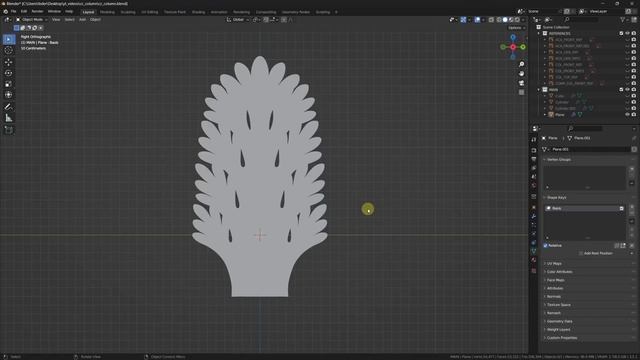 Let's model a column in Blender - a step-by-step tutorial on non destructive workflows (pt.1) смотреть онлайн