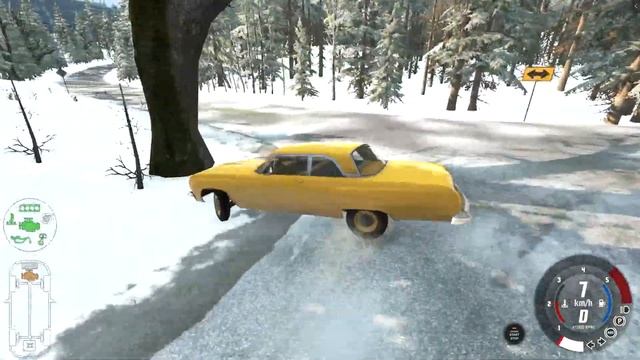 BeamNG.drive Winter Drift смотреть онлайн