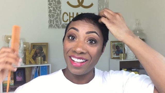 Baby Hairs And Volume with NO HEAT | Short Hair Tutorial смотреть онлайн