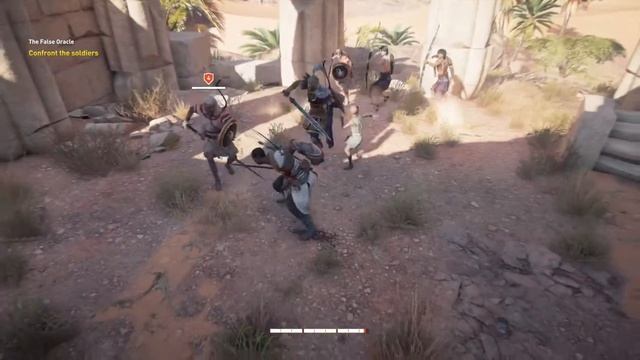 Assassin's Creed Origins (ps4 pro) the false oracle main quest смотреть онлайн