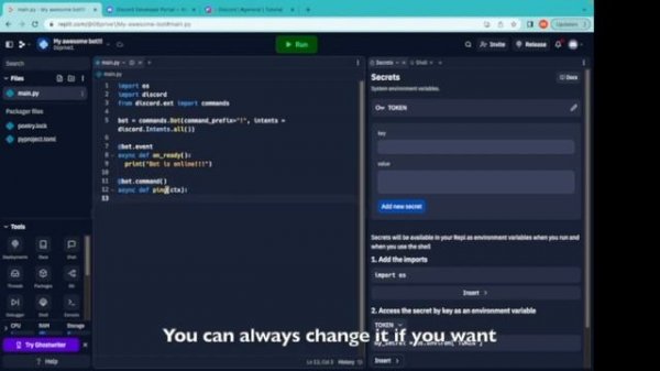 Discord Python Bot Tutorial | Discord.py
