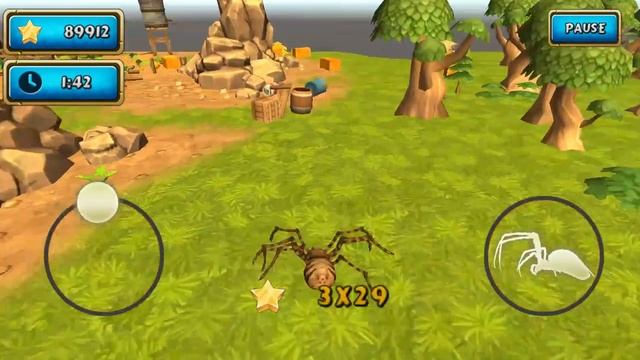 ► Spider Simulator Amazing City (HGamesArt) Android Gameplay [HD] смотреть онлайн