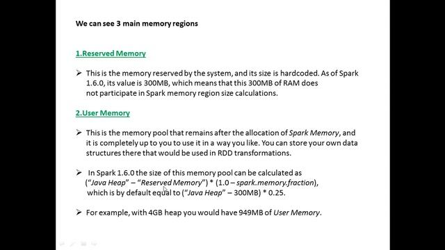 Apache Spark - Memory Management Model смотреть онлайн