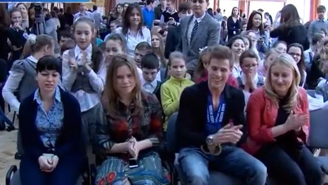 Олимпийский чемпион Никита Кацалапов побывал в Химкинском лицее №15 смотреть онлайн