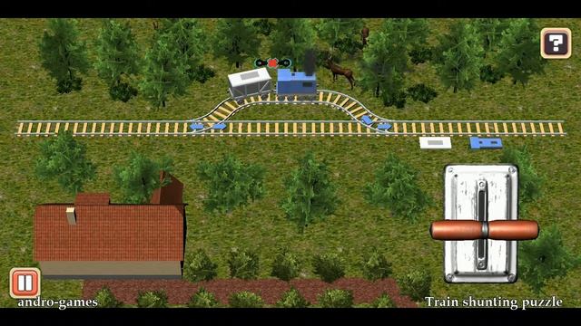 Train Shunting Puzzle (by Dmitriy Chistyakov) - puzzle game for Android and iOS - gameplay. смотреть онлайн