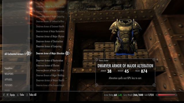 Dwarven Armor of Major Alteration смотреть онлайн