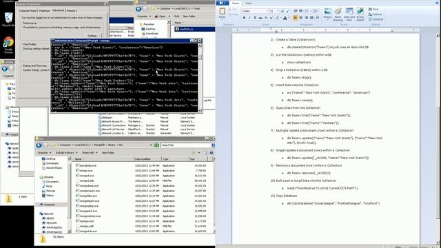 MongoDB - Step by Step Basics of Query Insert Update Delete CRUD Operations смотреть онлайн