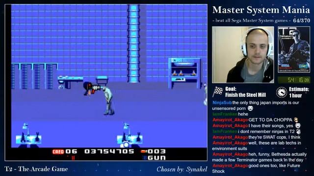 Master System Mania - 64/370 - T2 - The Arcade Game смотреть онлайн