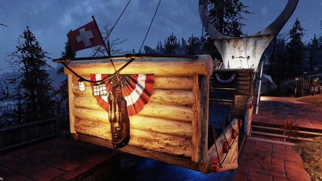 Fallout 76 - Raider Rides - Camp Build смотреть онлайн