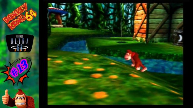 🐵 DONKEY KONG 64 🐵 101% - #13 - Donkey en la Selva de Setas | Corona y Hada | #ultra64esp смотреть онлайн